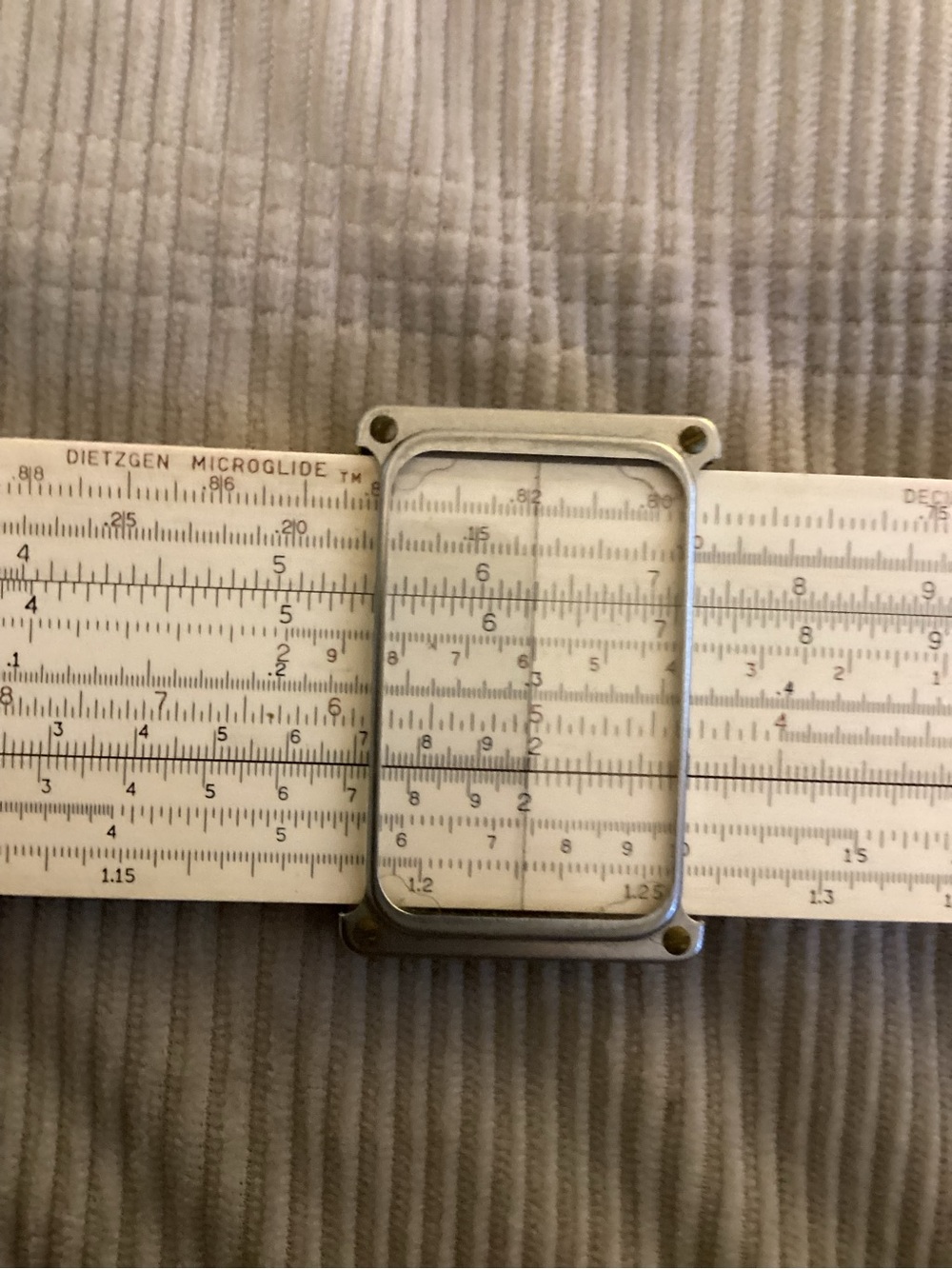 Vintage Dietzgen Engineering Slide Rule with Original Leather Case – Made in USA - Picture 11 of 16